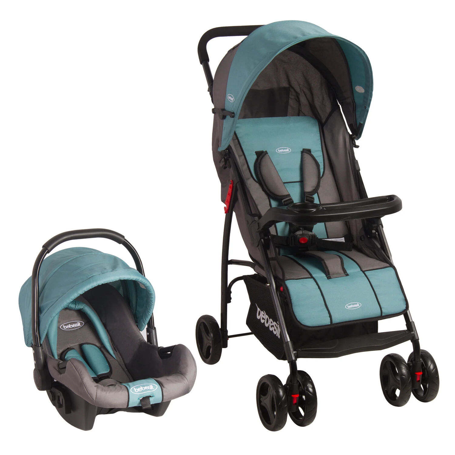 Coche Travel System Bebesit Summer Azul image number 0.0